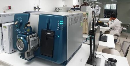 laboratorio de cromatografía